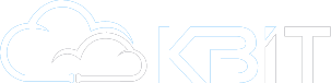 KBIT White logo